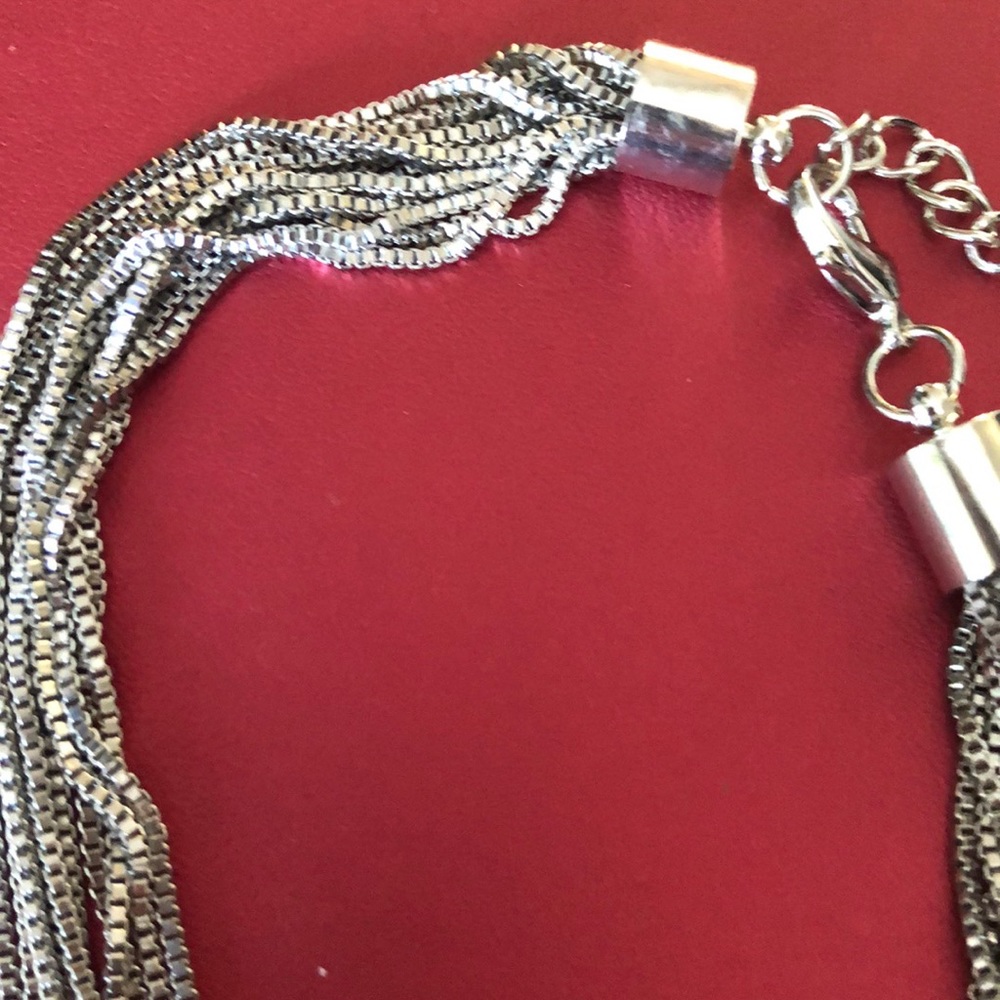 ❌Price Drop ❌Brand New Silver Polished Brass Choker. - Picture 5 of 7